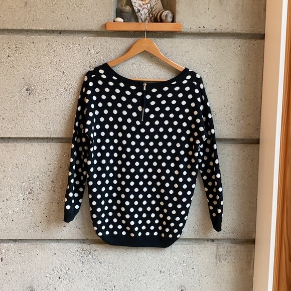H&M Boxy Fit Polka Dot Sweater - Picture 4 of 10